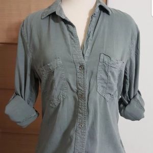 Anthropologie cloth&stone button down shirt